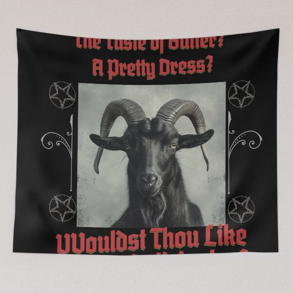 Item preview, VVouldst Thou Like to Live Deliciously? designed and sold by ThisFaintMemory.