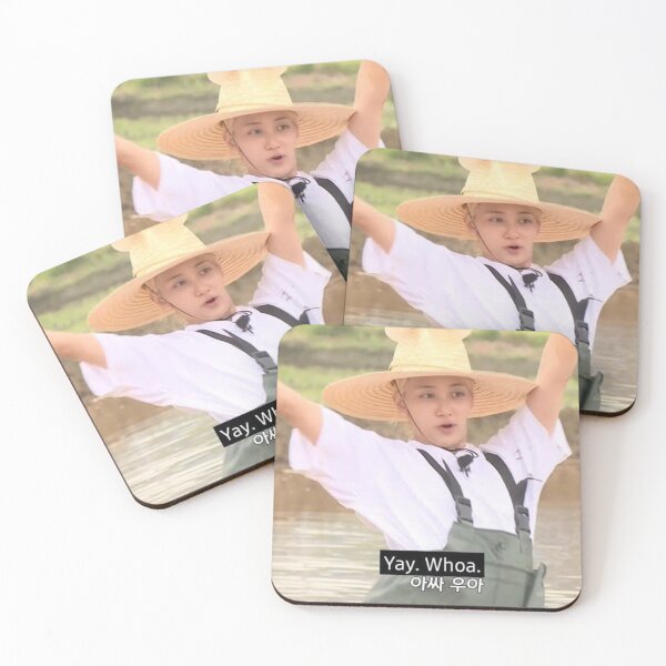 Item preview, Jeonghan, Blonde Hair, Kpop, Sebong, Aesthetic, Christmas, 17, Leader Line, Yoon Jeonghan, Farming, Gose designed and sold by KPopPalette.