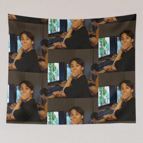 Item preview, Jeonghan, Black Hair, Kpop, Sebong, Aesthetic, Christmas, 17, Leader Line, Yoon Jeonghan, Gose, Gamer, Gaming designed and sold by KPopPalette.