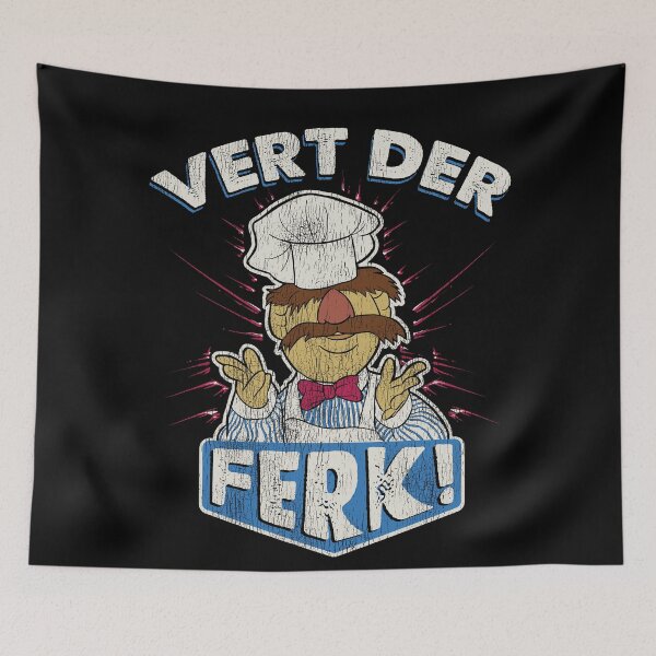 Item preview, Vert Der Ferk The Swedish Chef Dks Worn designed and sold by Alema Art.