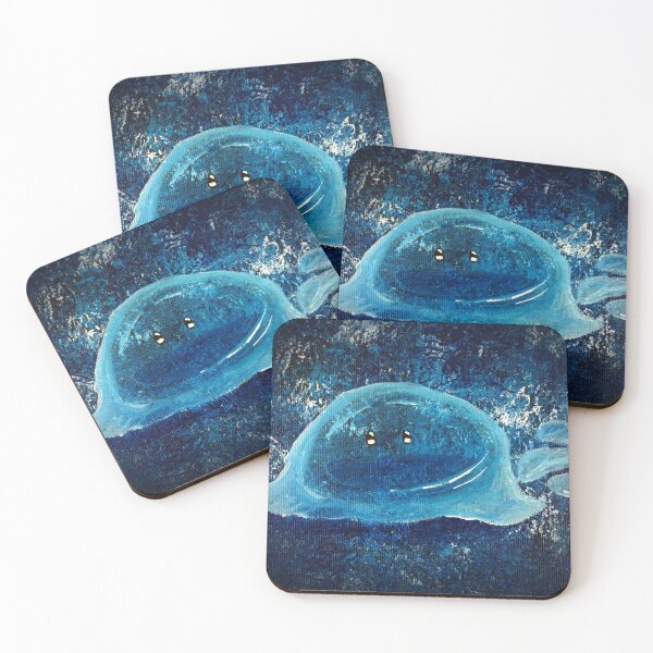 Item preview, Cute Blue Slime designed and sold by floofrealm.