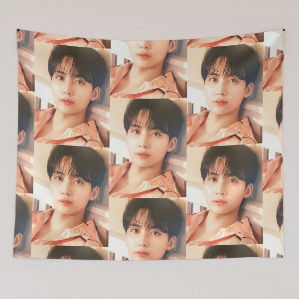 Item preview, Jeonghan, Black Hair, Kpop, Sebong, Aesthetic, Christmas, 17, Leader Line, Yoon Jeonghan, Gose, Carat designed and sold by KPopPalette.