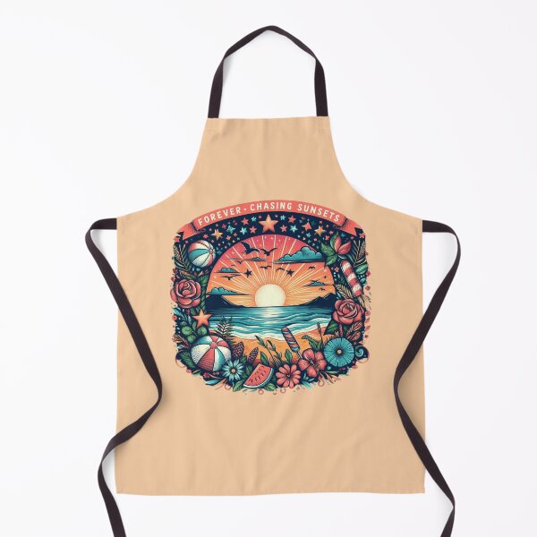 Item preview, Sunset With Inscription Forever Chasing Sunsets  designed and sold by M R Design.