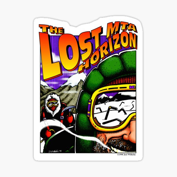 Item preview, The Lost MTA (Boomerang) Horizon designed and sold by GhoulartMouse.