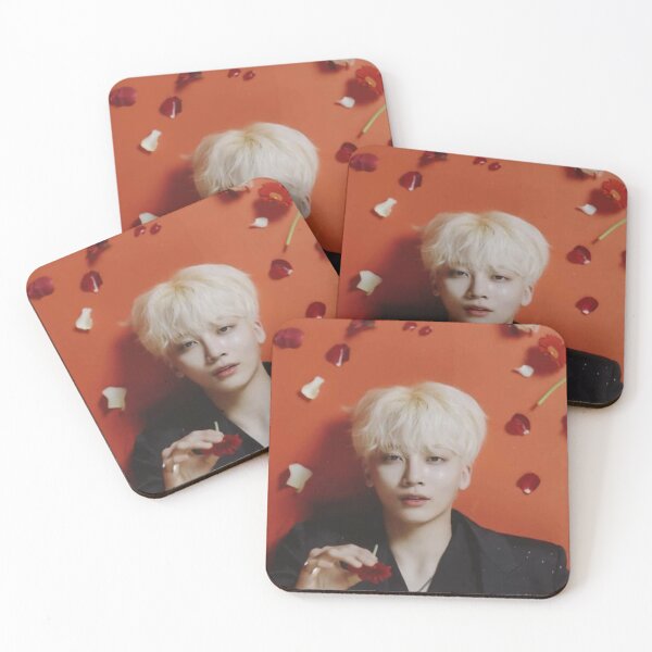 Item preview, Jeonghan, Blonde Hair, Kpop, Sebong, Aesthetic, Christmas, 17, Leader Line, Yoon Jeonghan, Gose, Carat designed and sold by KPopPalette.