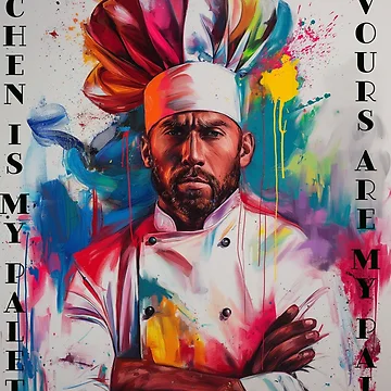 Artwork thumbnail, Colorfull Chef by SmallOwlDesign