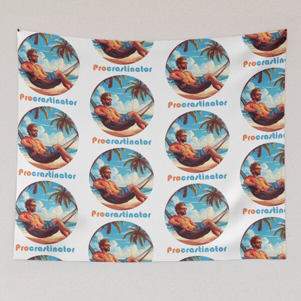 Item preview, Procrastination Paradise: Relax in Style designed and sold by Ignorant-Artist.
