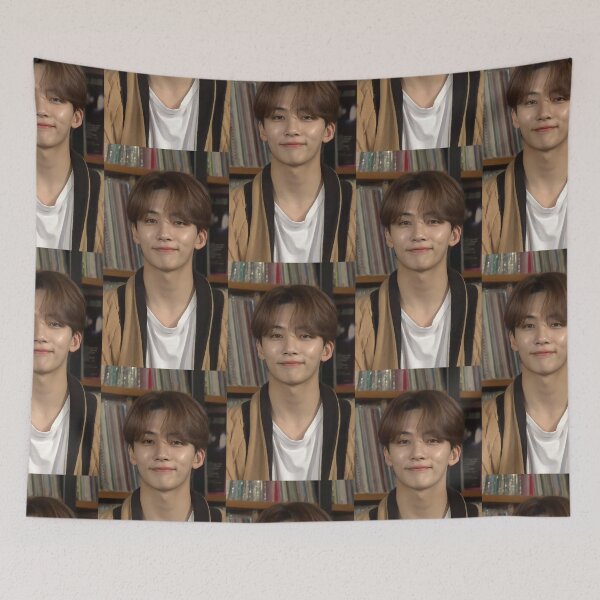 Item preview, Jeonghan, Brown Hair, Kpop, Sebong, Aesthetic, Christmas, 17, Leader Line, Yoon Jeonghan, Gose, Carat designed and sold by KPopPalette.