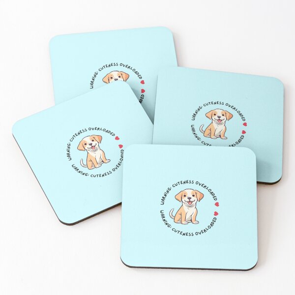 Item preview, Warning: Cuteness overloaded for dog lovers designed and sold by jasneetchopra27.
