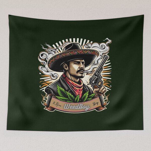 Item preview, Weed Boy Gunslinger designed and sold by KTGim.