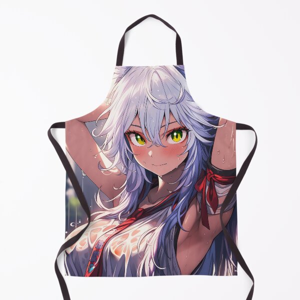 Item preview, Foxgirl hibiki soaked in the rain designed and sold by Senpaiwaves.