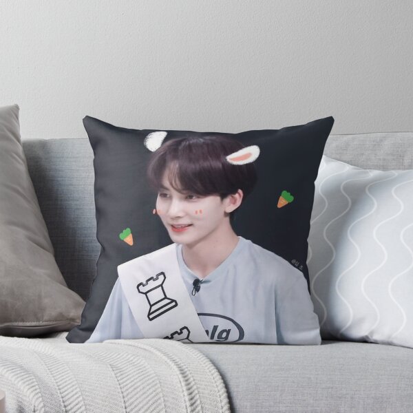 Item preview, Jeonghan, Black Hair, Kpop, Sebong, Aesthetic, Christmas, 17, Leader Line, Yoon Jeonghan, Gose, Carat designed and sold by KPopPalette.