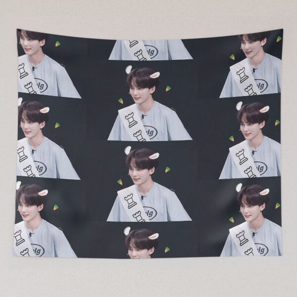 Item preview, Jeonghan, Black Hair, Kpop, Sebong, Aesthetic, Christmas, 17, Leader Line, Yoon Jeonghan, Gose, Carat designed and sold by KPopPalette.