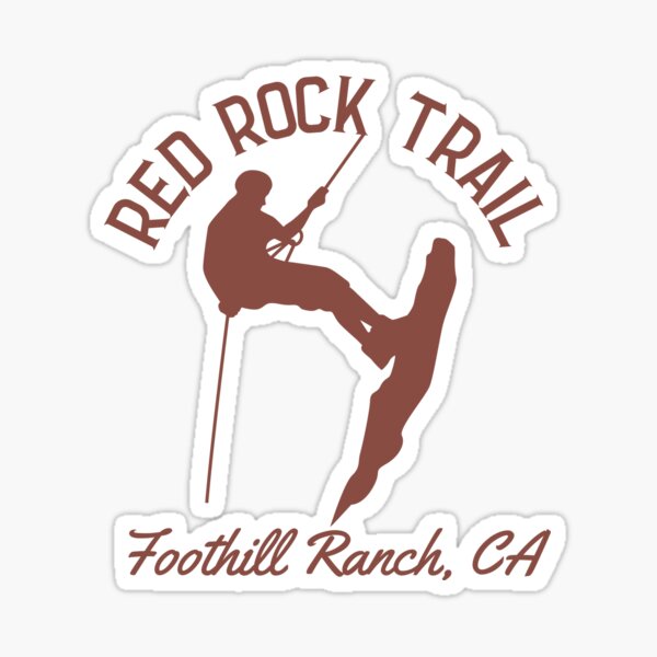 Item preview, Vintage-Style Red Rock Trail, Foothill Ranch, California designed and sold by WesternLocales.