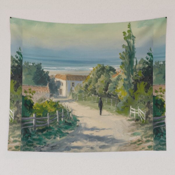 Item preview, Serene French Countryside Pathway….by Carraann  designed and sold by CARRAANN.