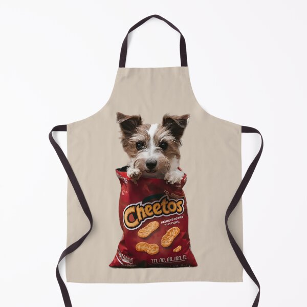 Item preview, Funny cute dog in crisp packet of chips  designed and sold by dogoloopy.