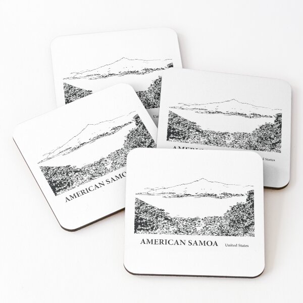 Item preview, American Samoa designed and sold by Lakeric Cityscapes.