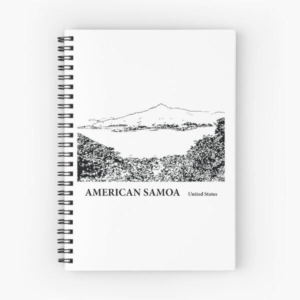 Artikelvorschau, Amerikanischen Samoa-Inseln entworfen und verkauft von Lakeric.