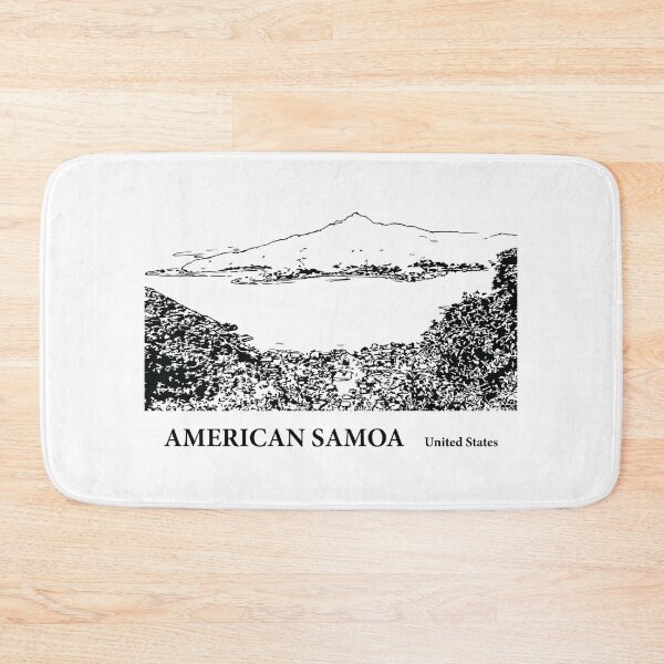 Item preview, American Samoa designed and sold by Lakeric Cityscapes.