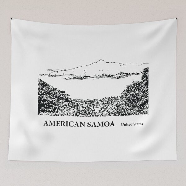 Item preview, Samoa Americana designed and sold by Lakeric Cityscapes.