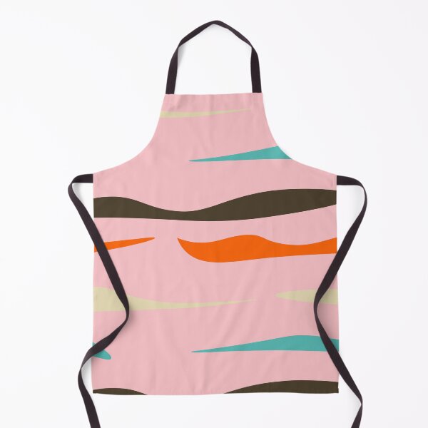 Item preview, Mid Mod Waves Lines Pink designed and sold by susycosta.