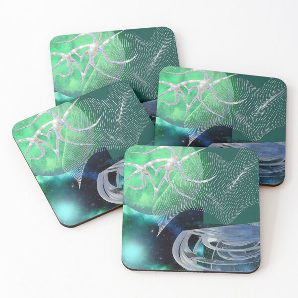Item preview, Green Galaxy // hyperpunk // y2k designed and sold by StarryPopStuff.