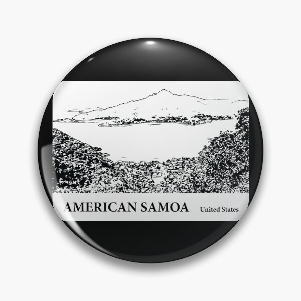Artikelvorschau, Amerikanischen Samoa-Inseln entworfen und verkauft von Lakeric.