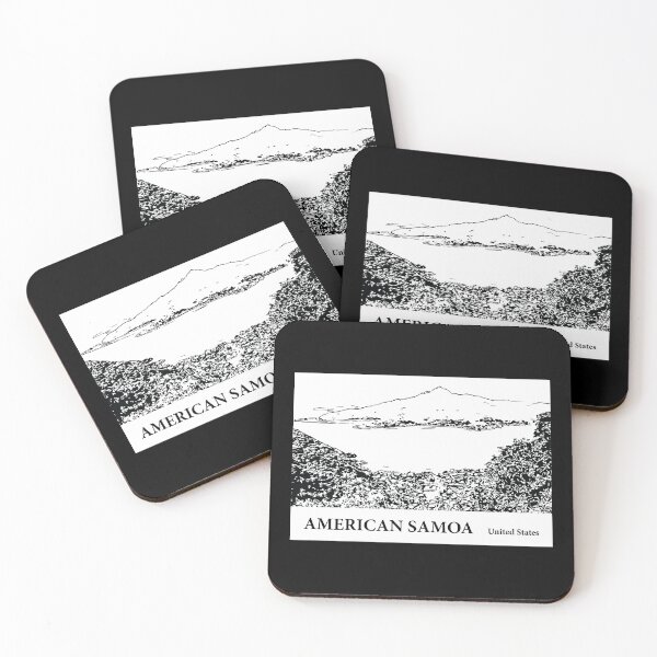 Item preview, Samoa Americana designed and sold by Lakeric Cityscapes.