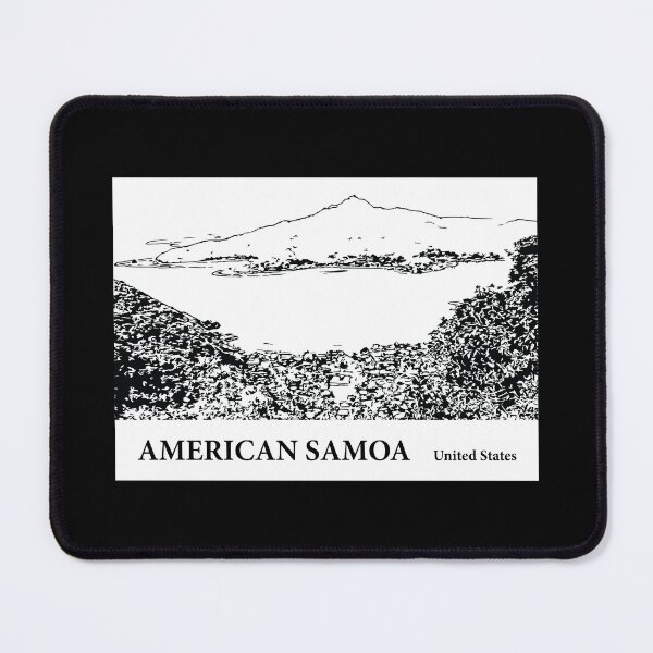 Item preview, American Samoa designed and sold by Lakeric Cityscapes.