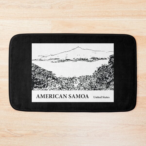 Item preview, American Samoa designed and sold by Lakeric Cityscapes.