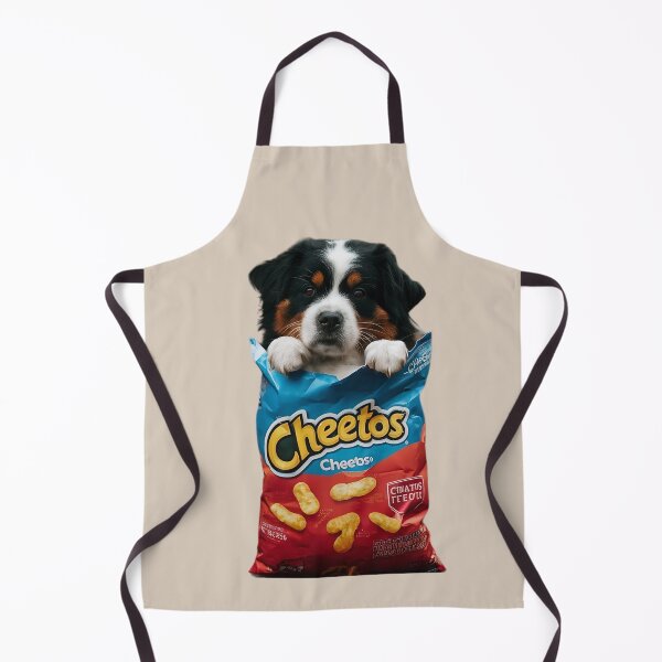 Item preview, Funny cute bernese mountain dog in crisp packet of chips designed and sold by dogoloopy.