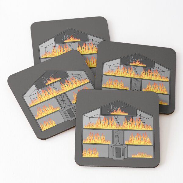 Item preview, Burning Lover House - Taylor Swift TTPD designed and sold by PennyLoafer.