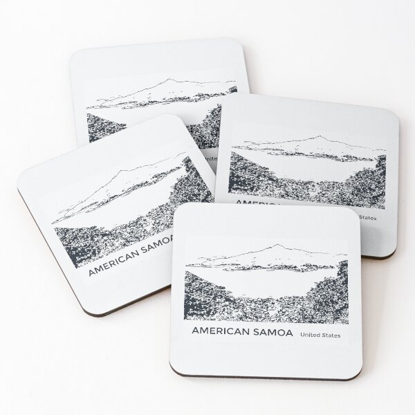 Item preview, Samoa Americana designed and sold by Lakeric Cityscapes.