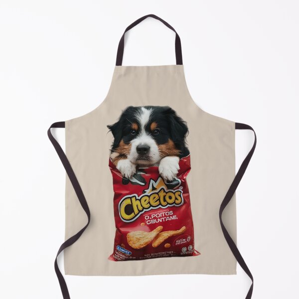 Item preview, Funny cute bernese mountain dog in a crisp packet designed and sold by dogoloopy.
