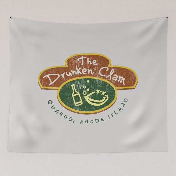 Item preview, The Drunken Clam Worn Out Lts designed and sold by Alema Art.