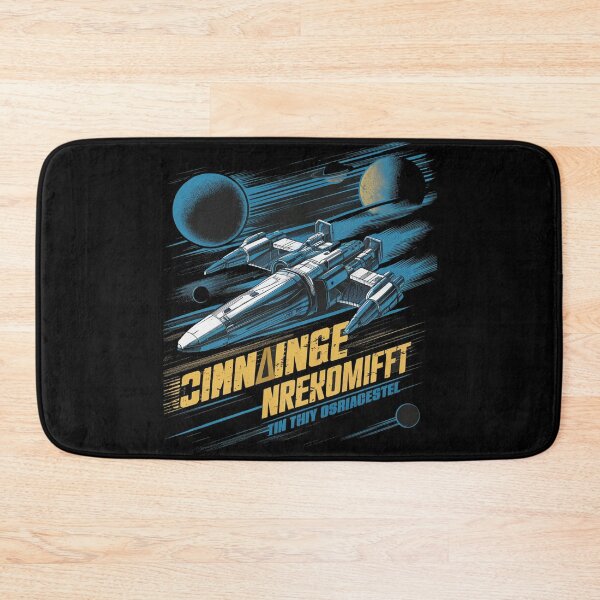 Item preview, A rocket flying in space designed and sold by desinganddecor.