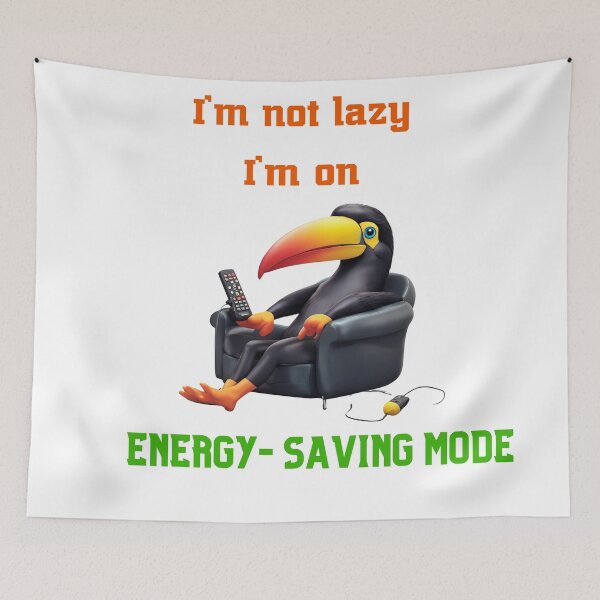 Item preview, lazy toucan designed and sold by Yeyishop.