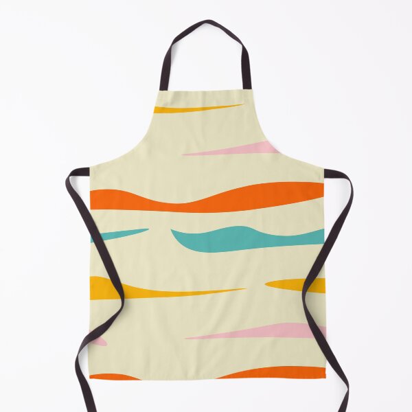 Item preview, Mid Mod Waves Lines Beige designed and sold by susycosta.
