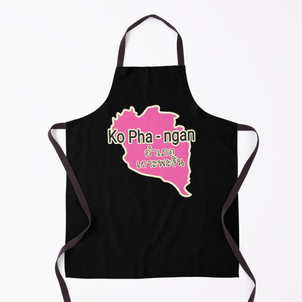 Item preview, Koh Phangan Map Island Map designed and sold by vibeno1.