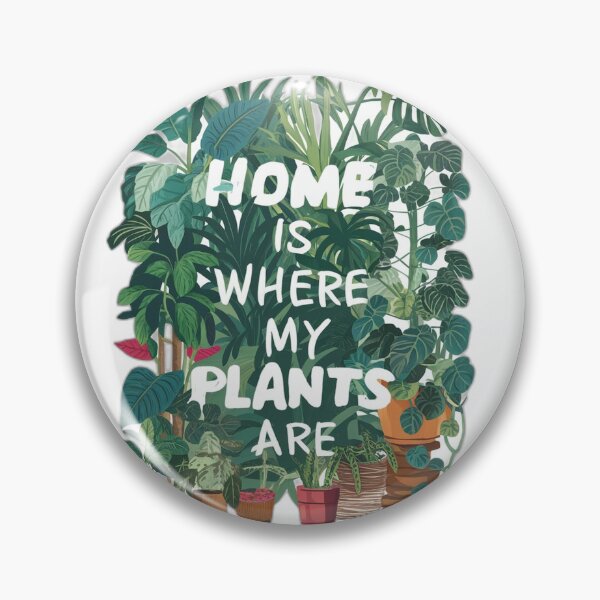 Item preview, Home Is Where My Plants Are Hardcover Journal designed and sold by onicaras.