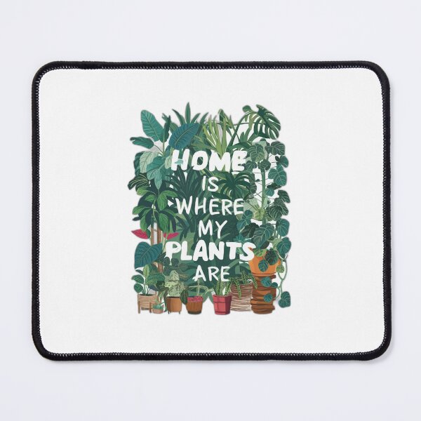Item preview, Home Is Where My Plants Are Hardcover Journal designed and sold by onicaras.