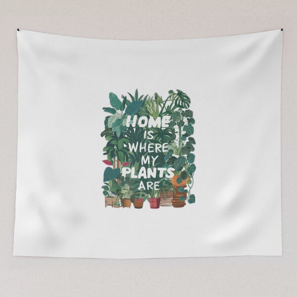 Item preview, Home Is Where My Plants Are Hardcover Journal designed and sold by onicaras.