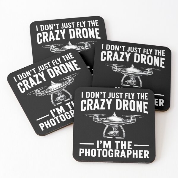 Item preview,  I Don't Just Fly the Crazy Drone, I'm the Photographer - Funny Drone tshirt  designed and sold by MAPDDesigns.