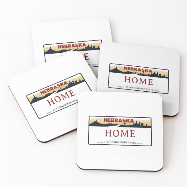 Item preview, Nebraska State License Plate designed and sold by US States Merch.