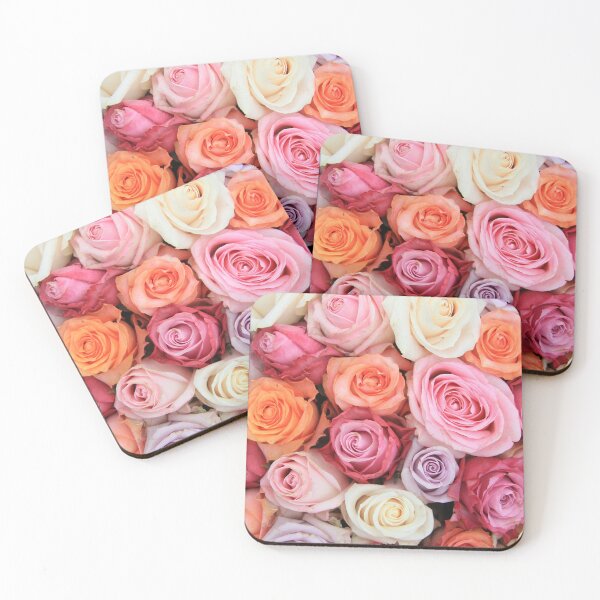Item preview, Beautiful Pink, White, & Purple Roses designed and sold by newburyboutique.