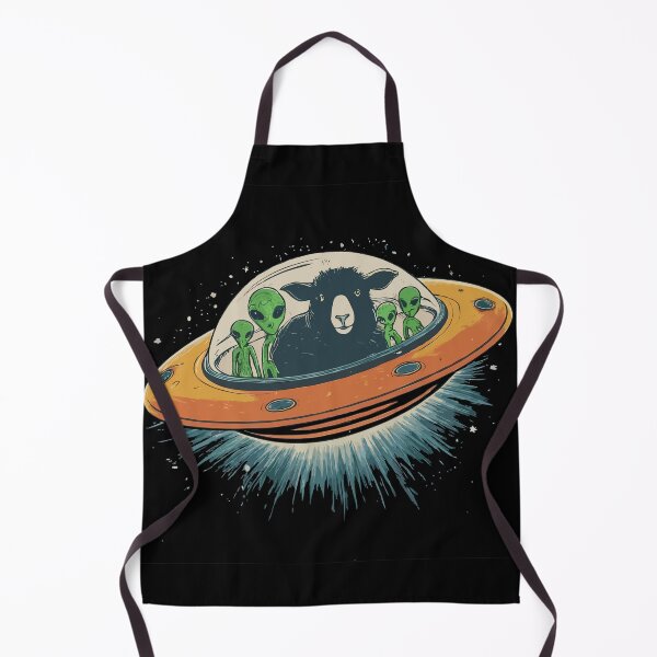 Item preview, Alien and Sheep's Galactic Voyage designed and sold by klyngiant.