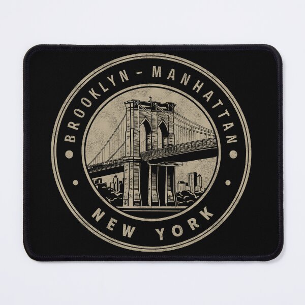 Item preview, Brooklyn Bridge Brooklyn Manhattan New York designed and sold by EdGraphy.