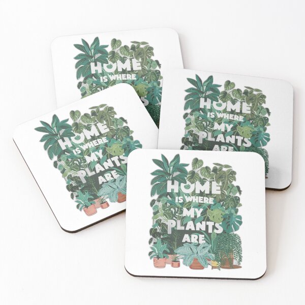 Item preview, Home Is Where My Plants Are Hardcover Journal designed and sold by onicaras.