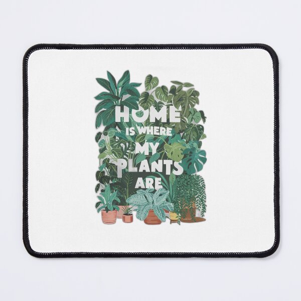 Item preview, Home Is Where My Plants Are Hardcover Journal designed and sold by onicaras.