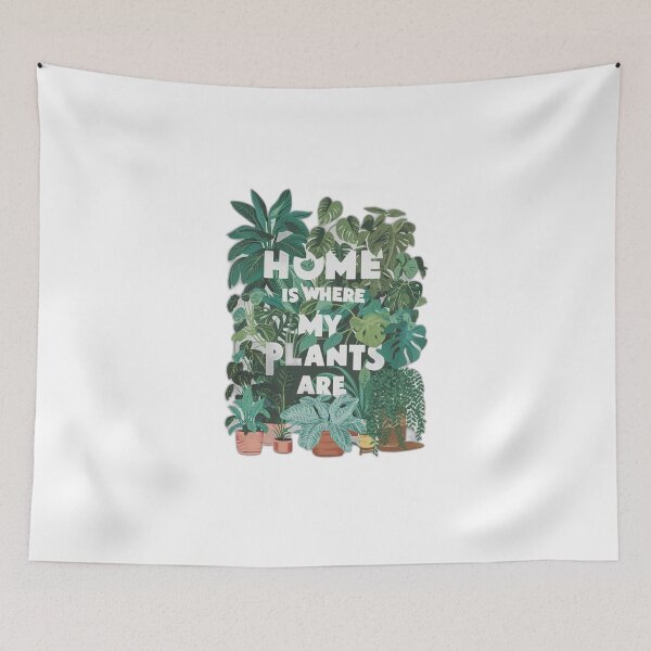 Item preview, Home Is Where My Plants Are Hardcover Journal designed and sold by onicaras.